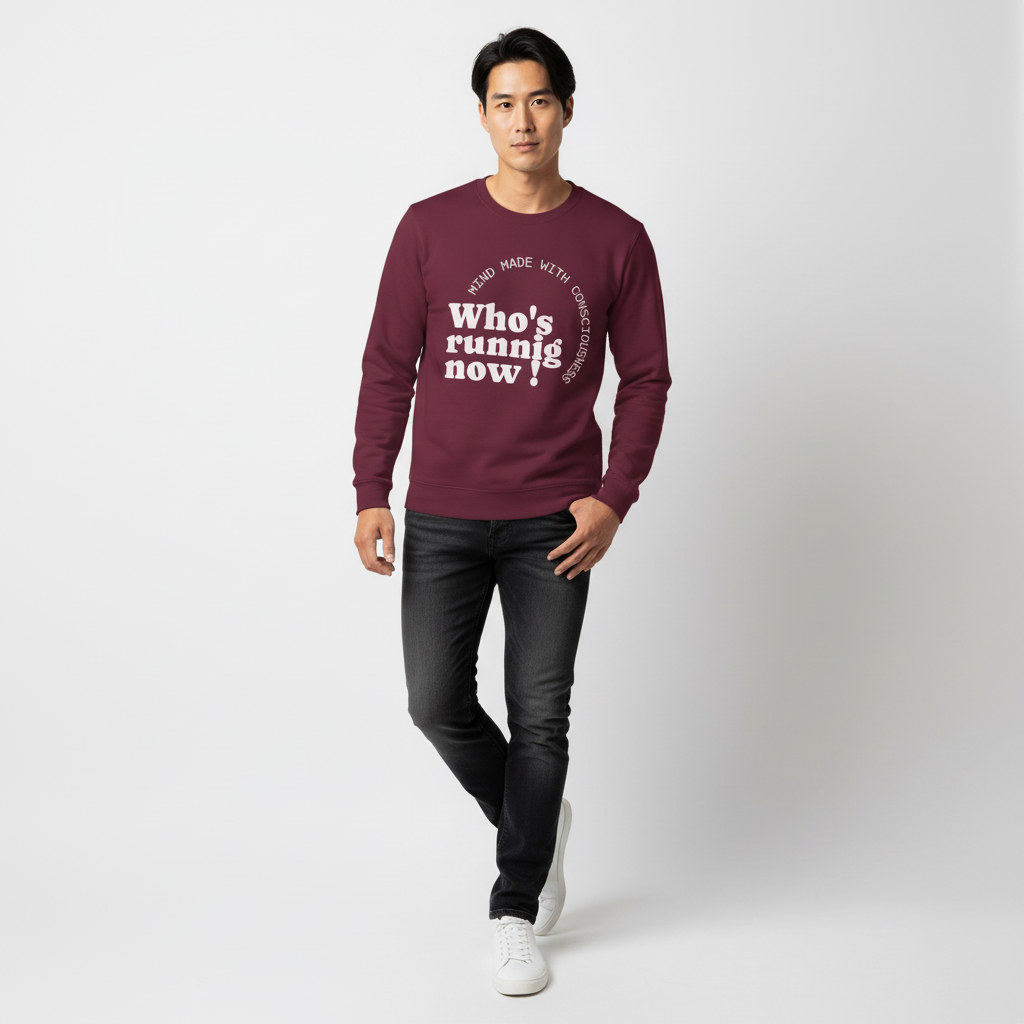 Who's Running Crewneck